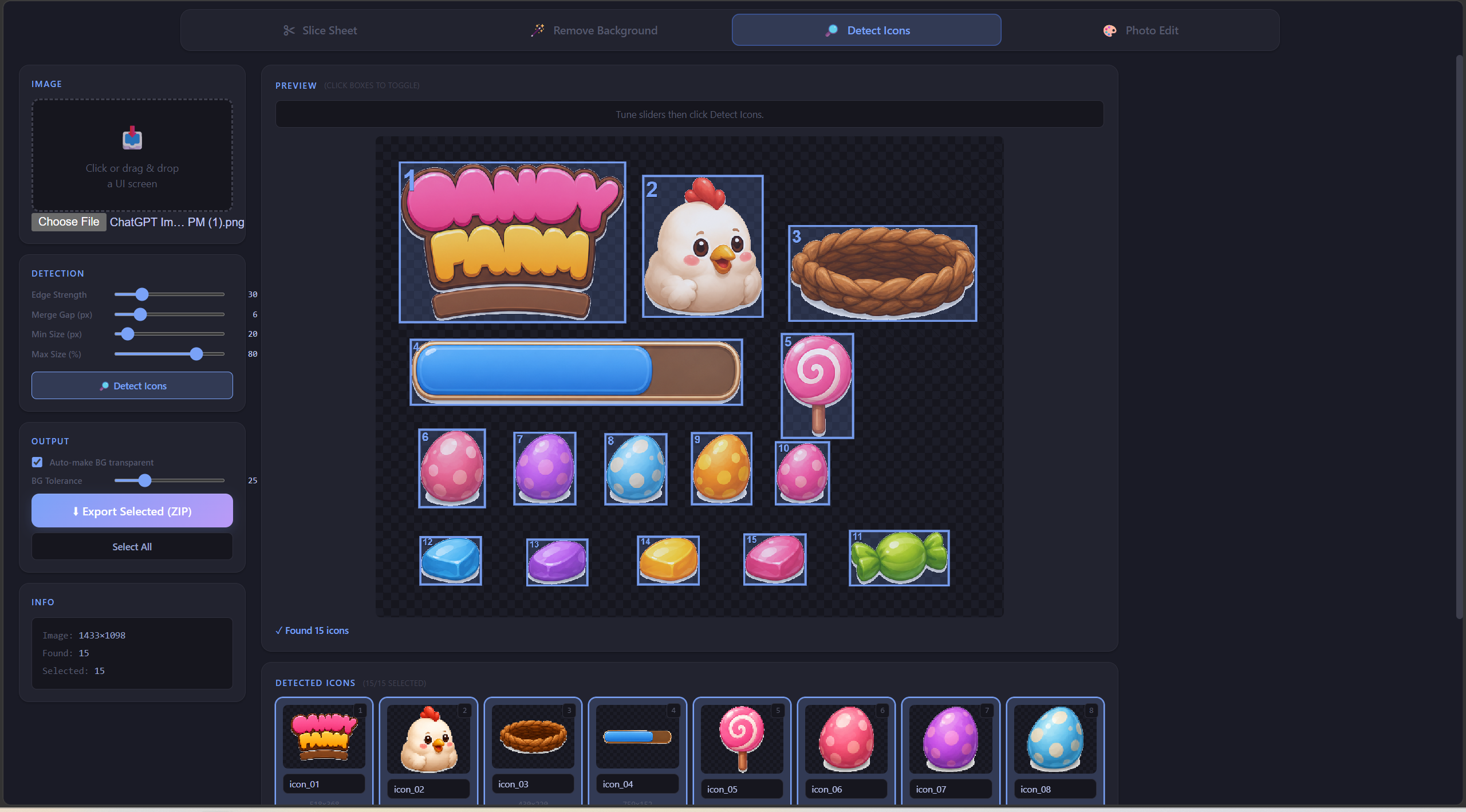 Sprite Sheet Toolkit