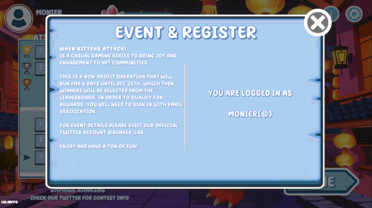 Logged in player state after sign in