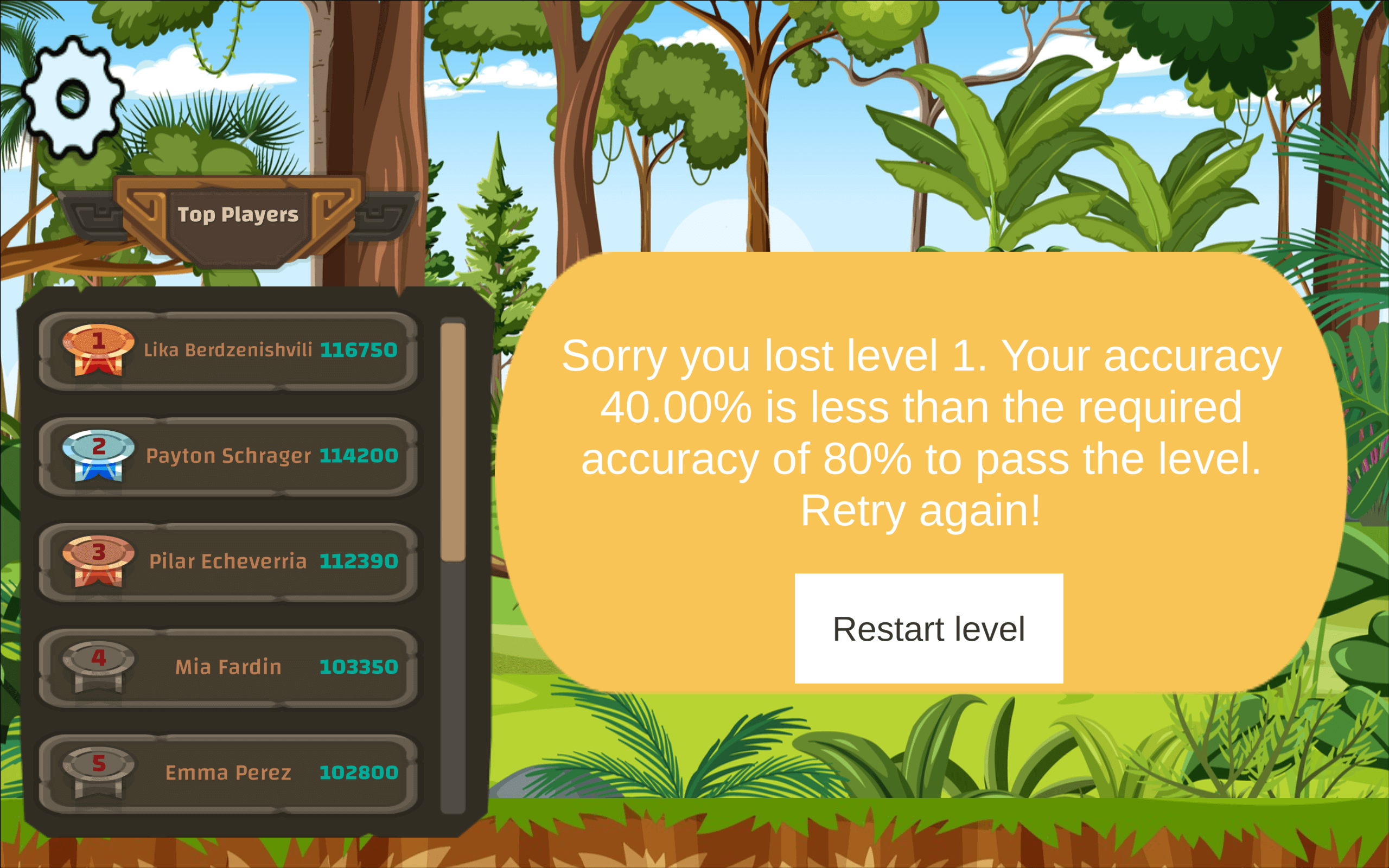 Put a digital game online, Unity Backend screenshot 3